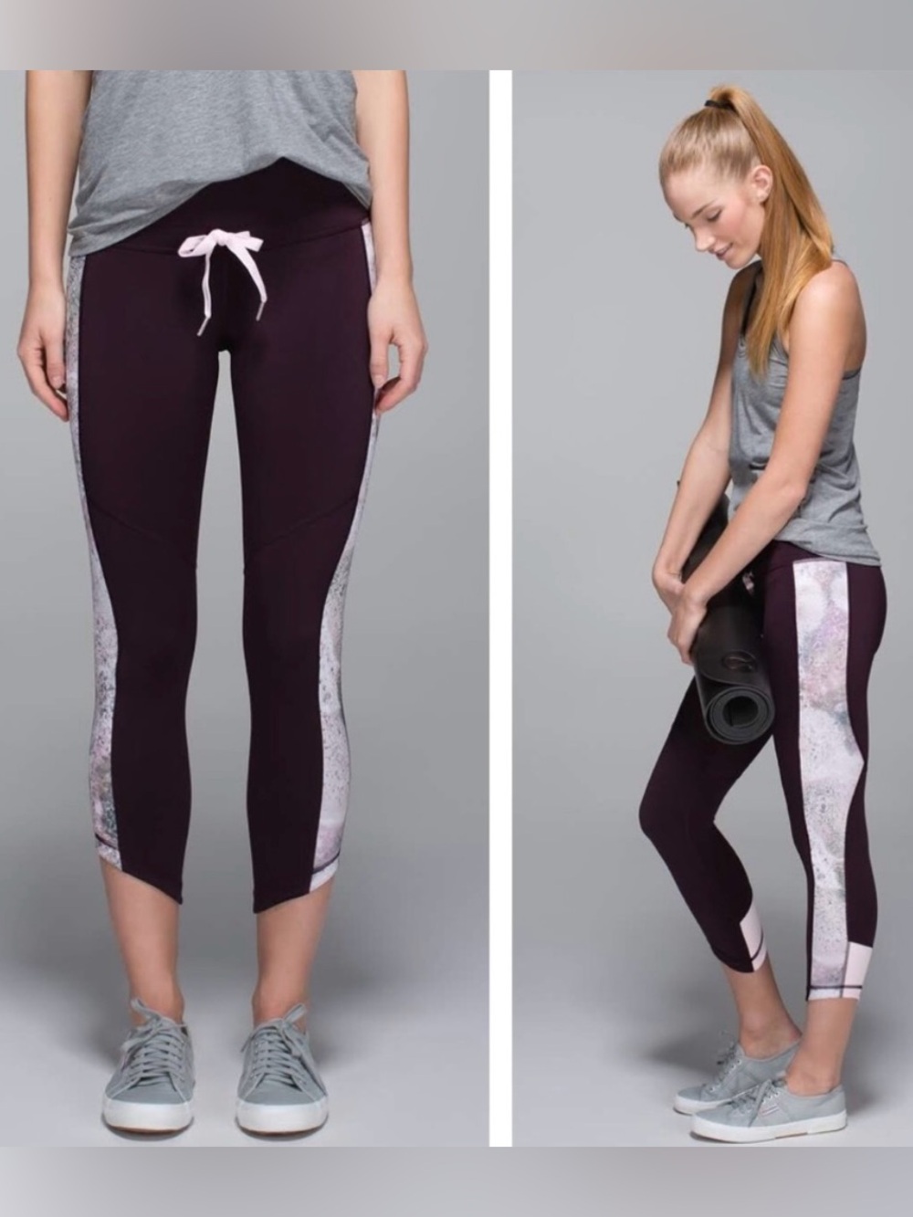 Lululemon Women’s Retreat 7/8 pants leggings sz 8 activewear sporty workout
